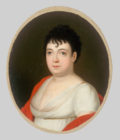 Portrait of Anna Maria Szirmay, née Horvath-Stansith by Josef Czauczik